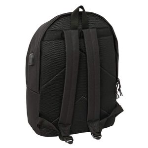 Black Double Backpack